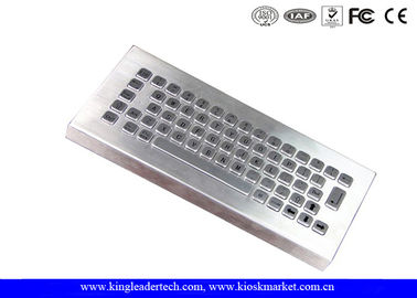 comprar Teclado de escritorio industrial cepillado del acero inoxidable, teclado del metal IP65 online manufacture