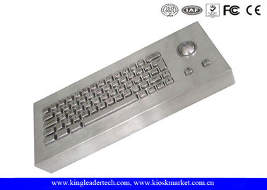 comprar Mesa a prueba de polvo industrial del teclado de 63 llaves con el Trackball del acero inoxidable 304 online manufacture
