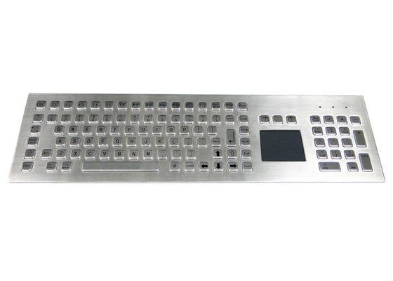 comprar Teclado del metal de Front Side Mounted Rugged Industrial con Trackpad online manufacture