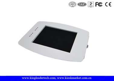 comprar Emparede el recinto del quiosco de Ipad del soporte antirrobo con el iPad de la seguridad Cerradura-blanco online manufacture