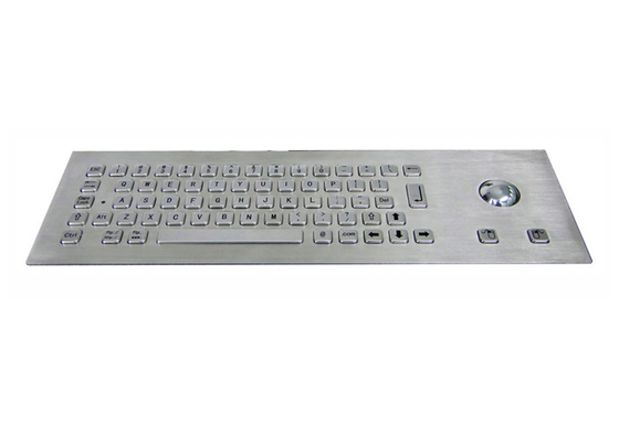comprar Quiosco de acero inoxidable a prueba de vandalismo del teclado del soporte del panel con el Trackball óptico online manufacture