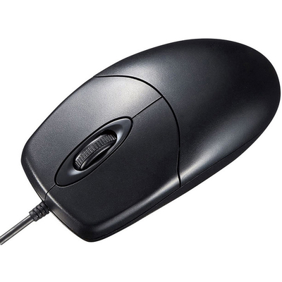 IP68 Lavable Antivirus Médico Desinfectable Cablado Elegante Fashable Ratón de plástico con botones de clic derecho izquierdo y rueda de desplazamiento