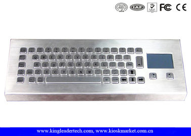 Teclado de escritorio industrial rugoso PS/2 del acero inoxidable o interfaz USB con 65 llaves